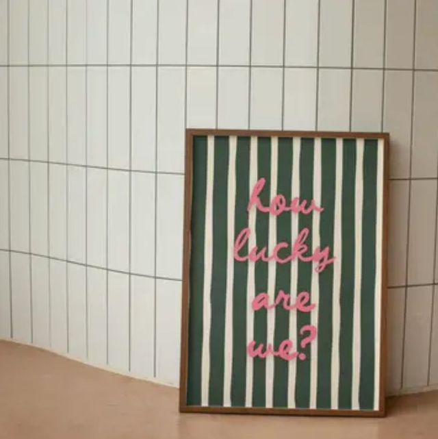 LUCKY A3 print