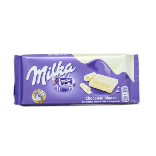 Milka Chocolate Blanco 90G