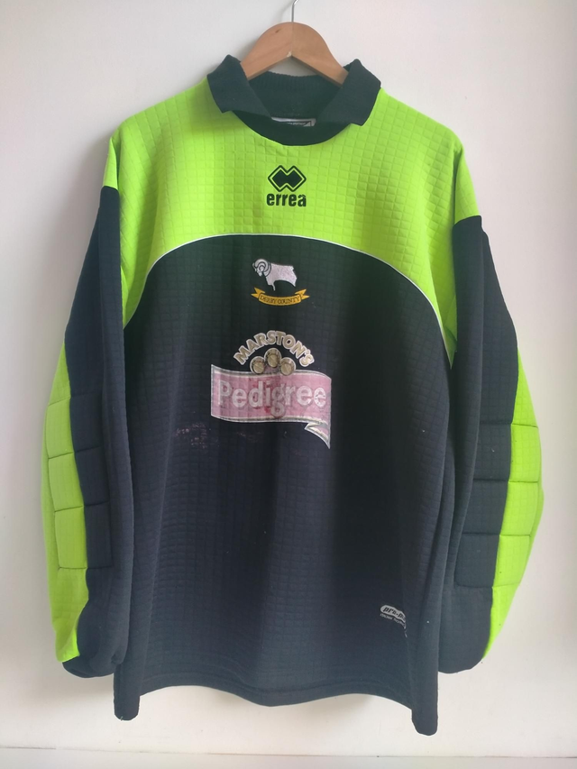 Mens XXL 2001/02 Derby County Retro Football Shirt