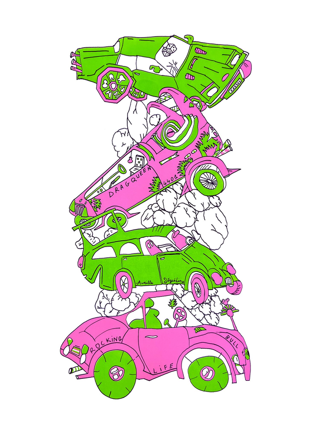 Aude Fourest et Budwarrior - Sans titre - F2875