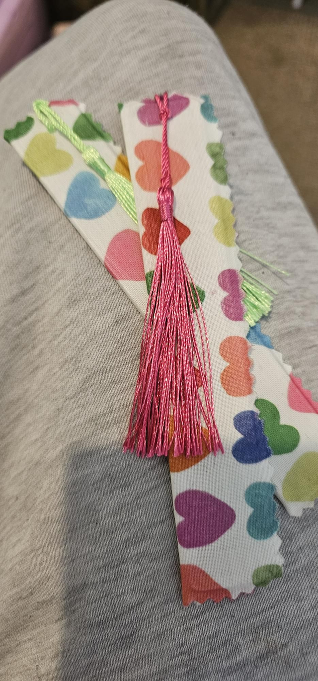 Fabric bookmarks 