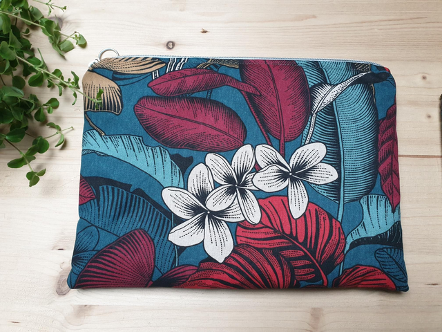 Pochette en tissu  molletonnée pour tablette