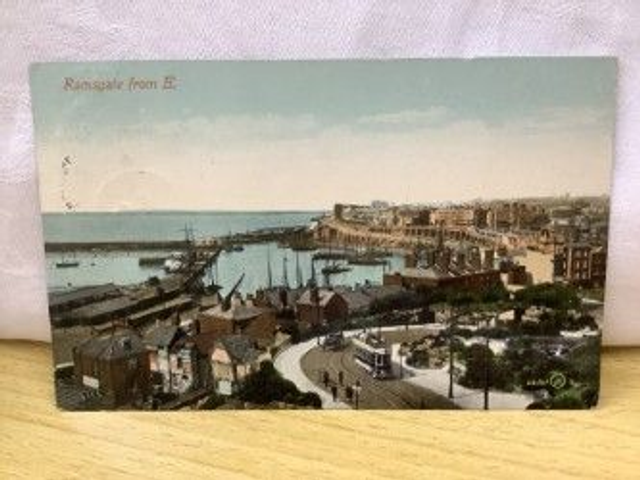 Ramsgate from E. (East) Kent, Posted 1910 Valentine&#039;s Series Postcard. Our Ref No. R159 £2.25