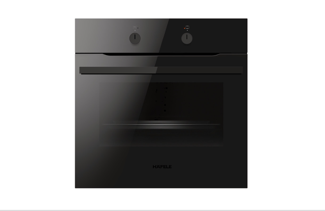 Einbaubackofen Häfele Assedo BE11B6a, Schwarz, Garraumvolumen: 65 Liter