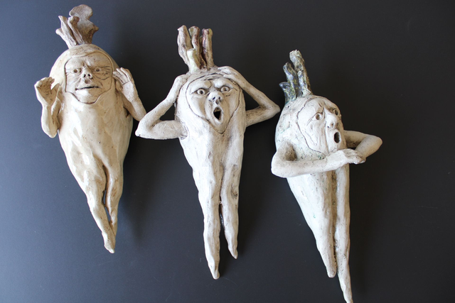 Raapmannetjes set van 3 /Turnip men (set of all 3)