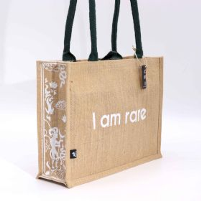 Hop Hare Affirmation Jute Bag