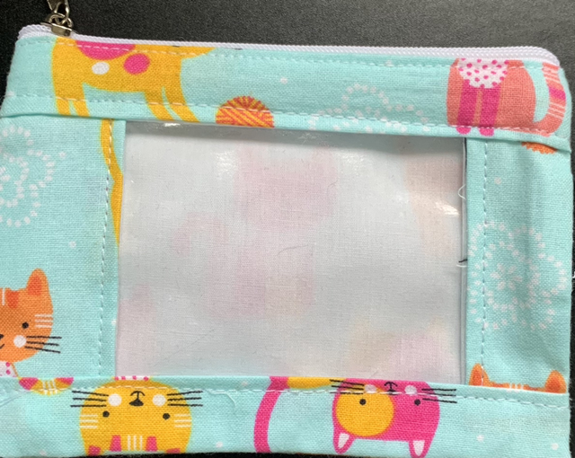 Cats on Blue Pump Pouch 