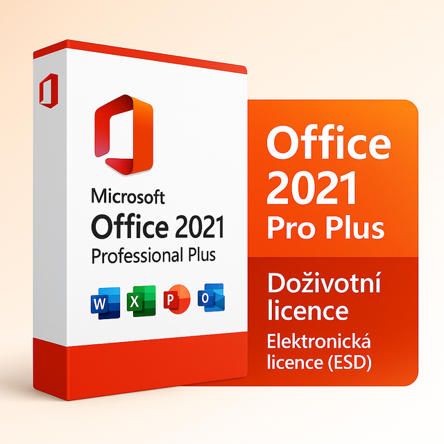 Microsoft Office 2021 Professional Plus – Doživotní licence