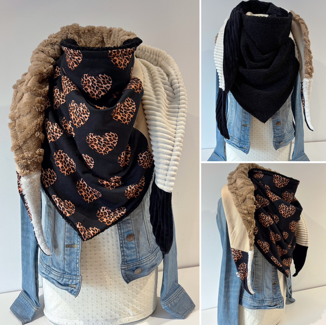 Maxi Chèche Double Patchwork 351