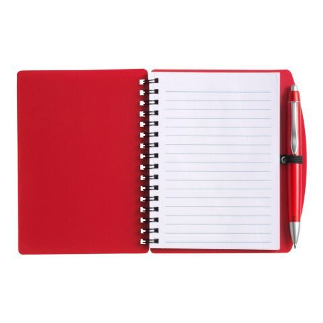 PP notebook with ballpen Kimora