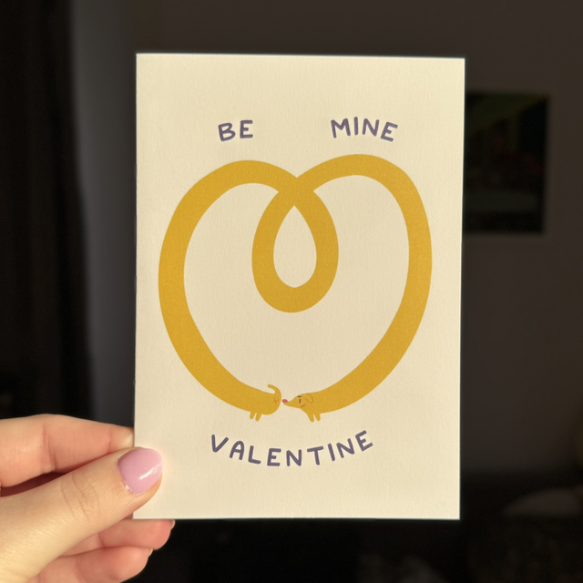 Kartka okolicznościowa - Be mine Valentine