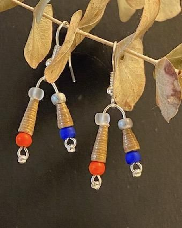 Boucles d'oreilles Duo