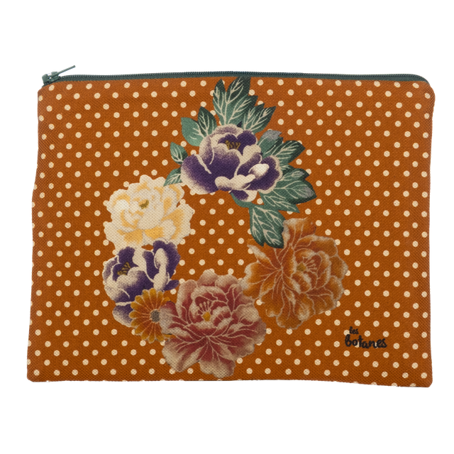 Trousse à Tout - Terracotta - Lin et Coton