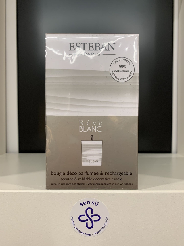 ESTEB BOUGIE DECORATIVE PARFUME REVE BLANC 170G