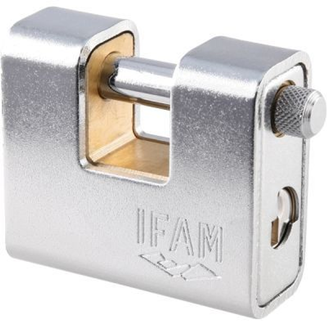  IFAM Armoured Anvil Padlock, sized 60-90mm