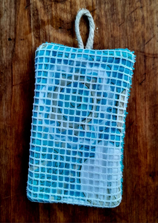 Kit zéro déchet cuisine bleu/vert