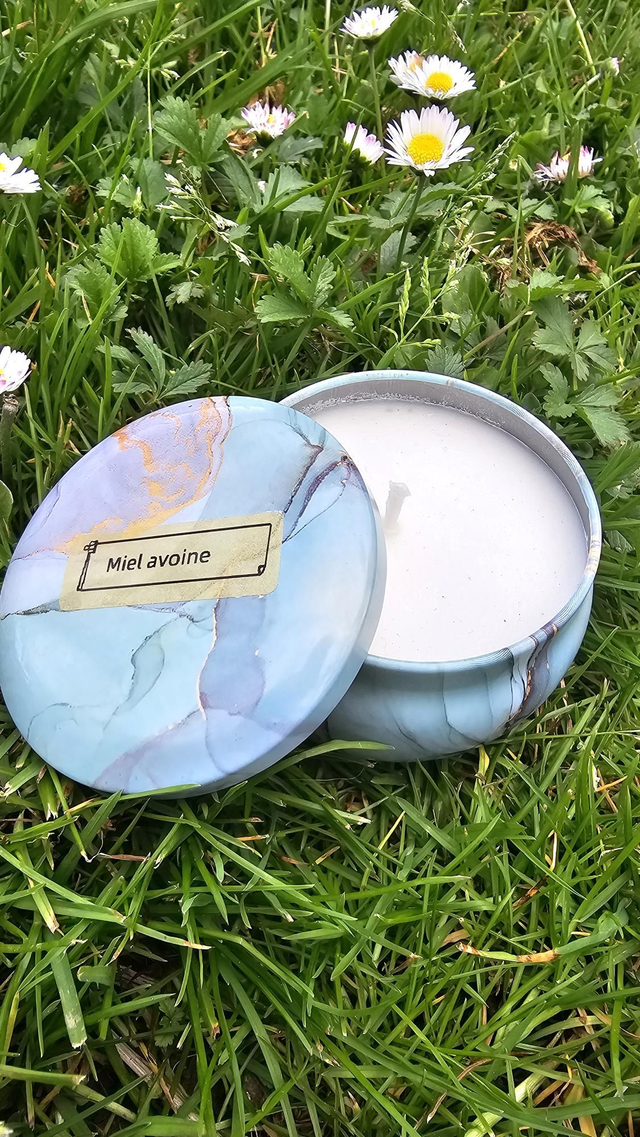 Boîte  bohème 100g senteur  Miel avoine 