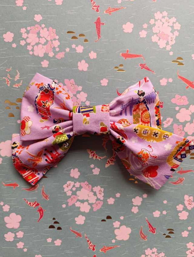 Schleife "Lila Kimono"