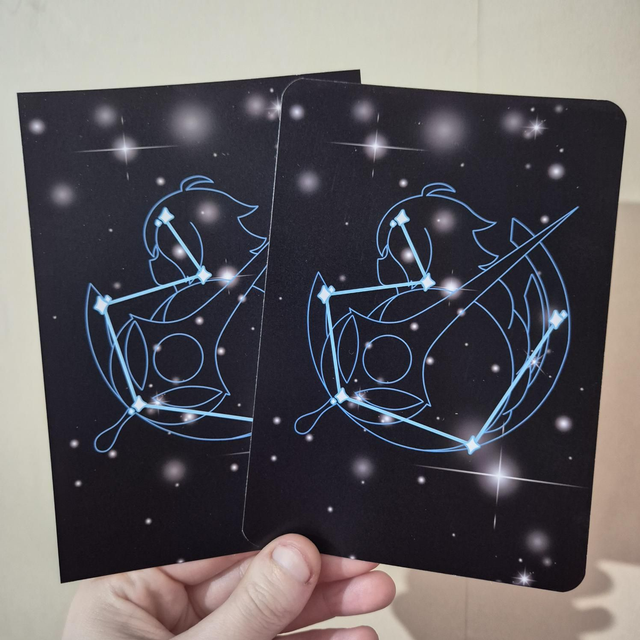 SALE - A6 Print: Genshin - Aether Hydro