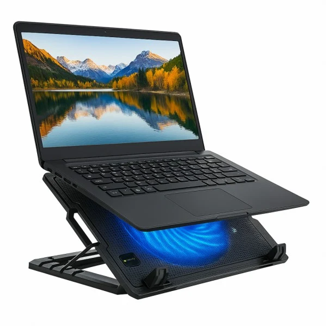Supporto per notebook fino a 17.3&quot; con sistema di raffreddamento
