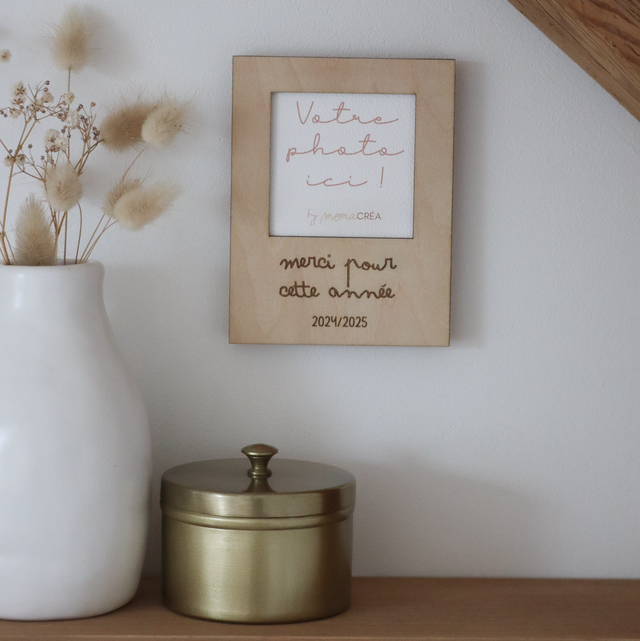 Magnet photo pola « merci pour cette année »