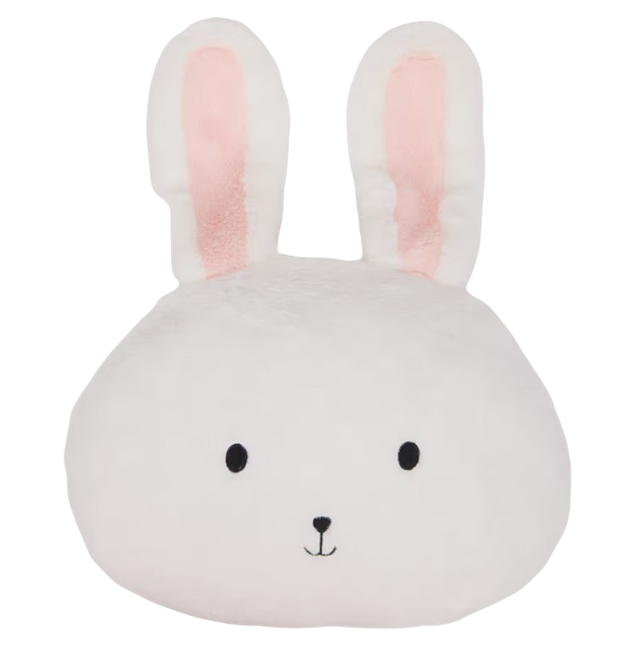 Cojín conejo blanco