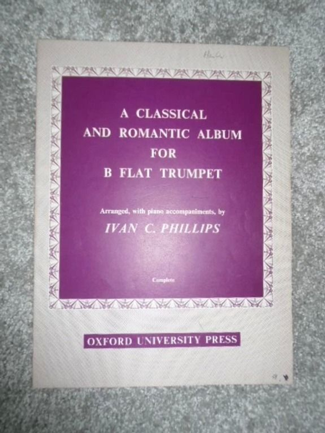 A Classical and Romantic Album for B flat Trumpet