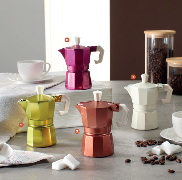 Brandani - Caffettiera Glitter