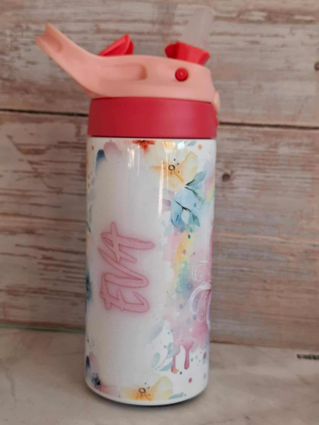 Gourde 350ml licorne arc en ciel