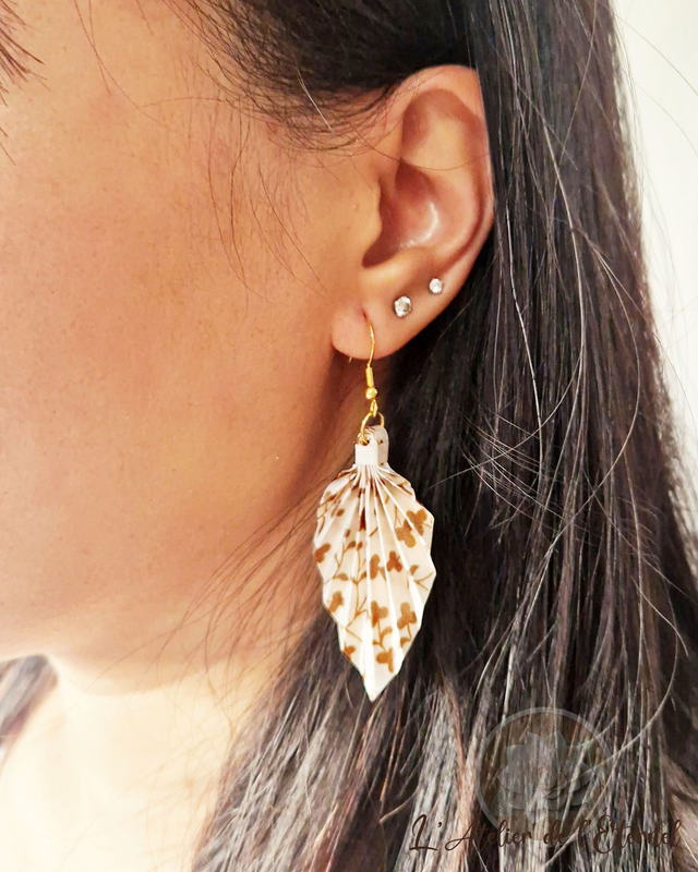 Boucles d'oreilles Leaf - Collection nature