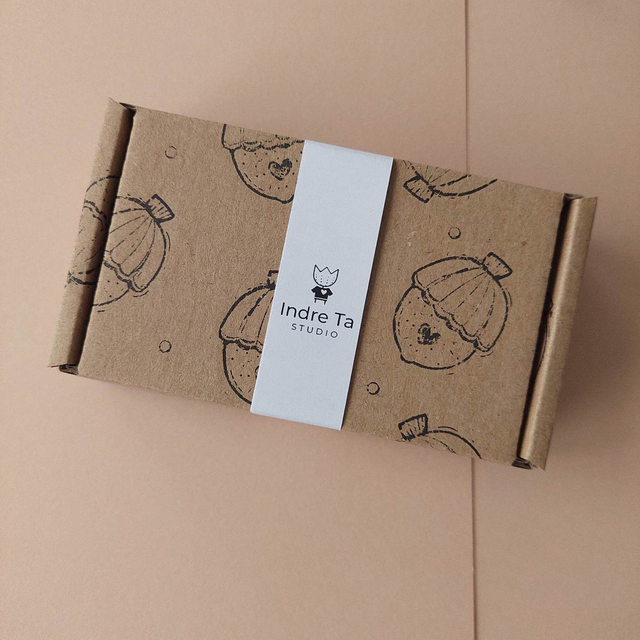 Rustic Ethno House Necklace - Air-Dry Clay Pendant Jewelry - Unisex Charm;