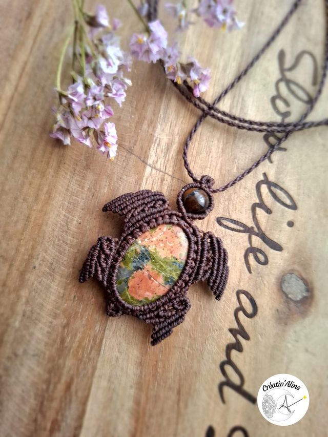 Tortue de L'Harmonie - Unakite