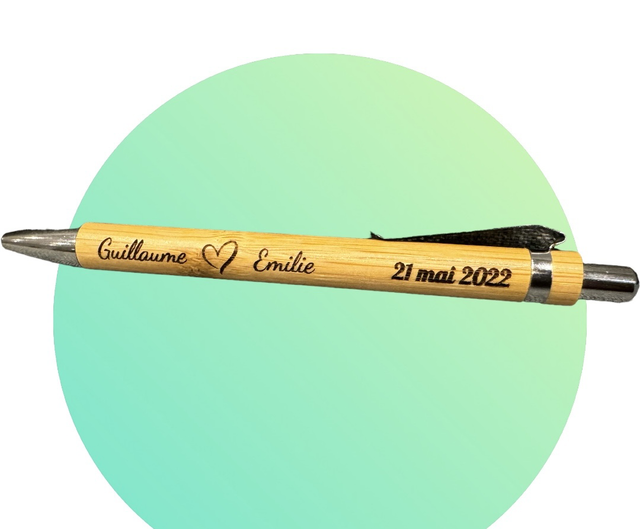 Stylo cadeau invités 