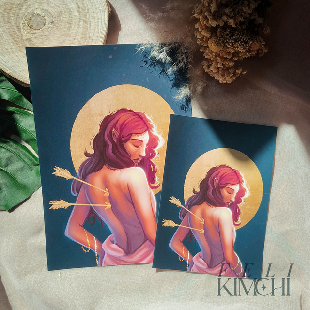 Faerie Art Print DIN A4/A5 | Original Character