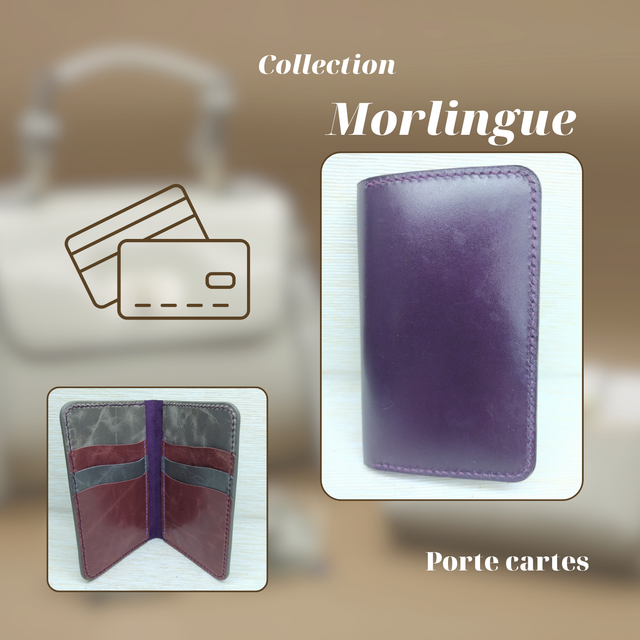 MORLINGUE portefeuille CB - Violet