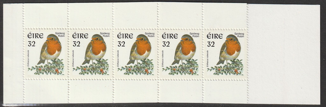 Ireland 1999 Birds,European Robin Booklet MNH