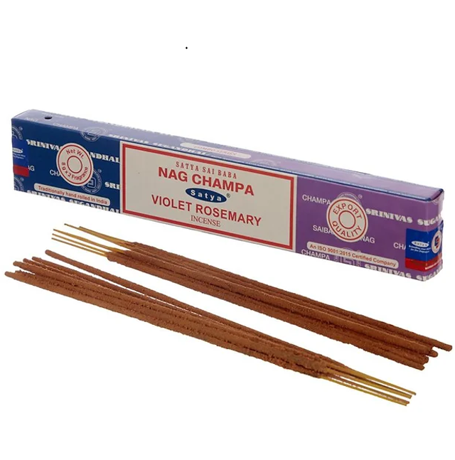 22 Nag Champa &amp; Violet Rosemary (Nag Champa &amp; Romarin Violet)