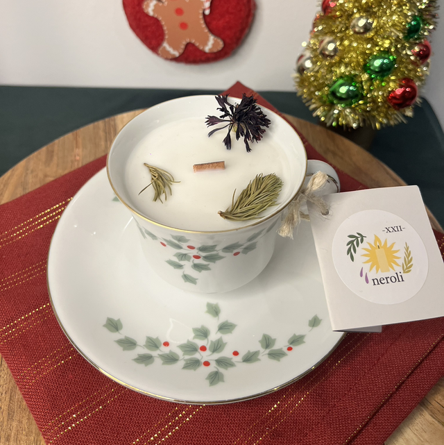 Bougie Sapin - Noël d’Houx