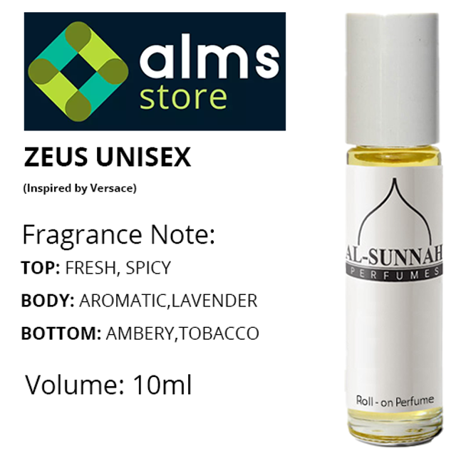 Zeus Unisex 10ml Roll-on