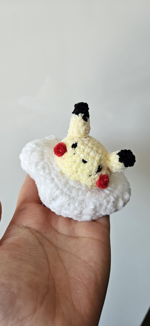  Crochet Pika Fried Egg