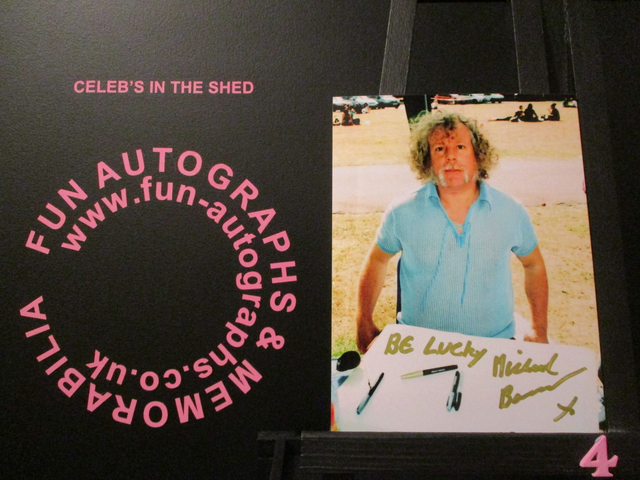 Michael Barber Authentic Autographed 6x4.5 Our Facing Photograph (4)