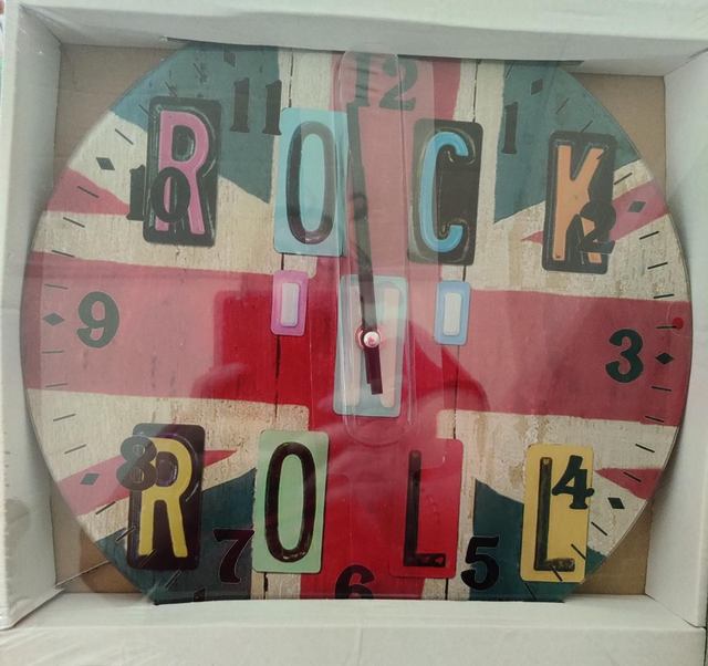 Rock seinäkello