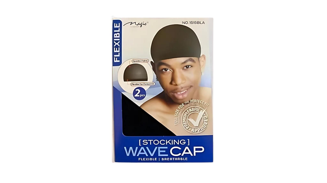 Magic Stocking Wave Cap No. 1515 (Black)