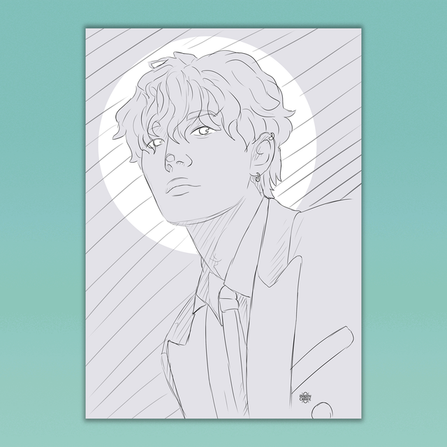 ATEEZ Hongjoong Print