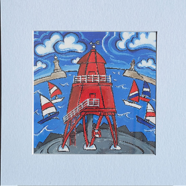 Herd Groyne Print