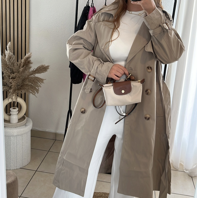 Trench LYNA taupe 
