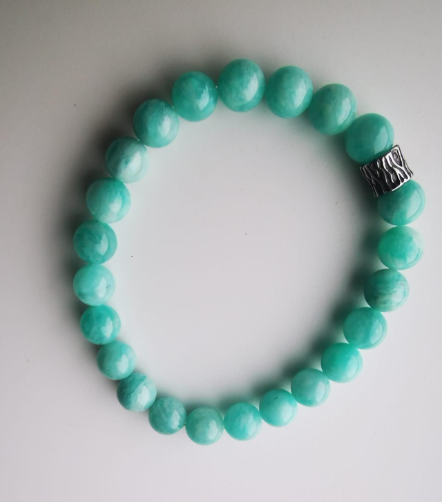 Bracelet AMAZONITE 8mm