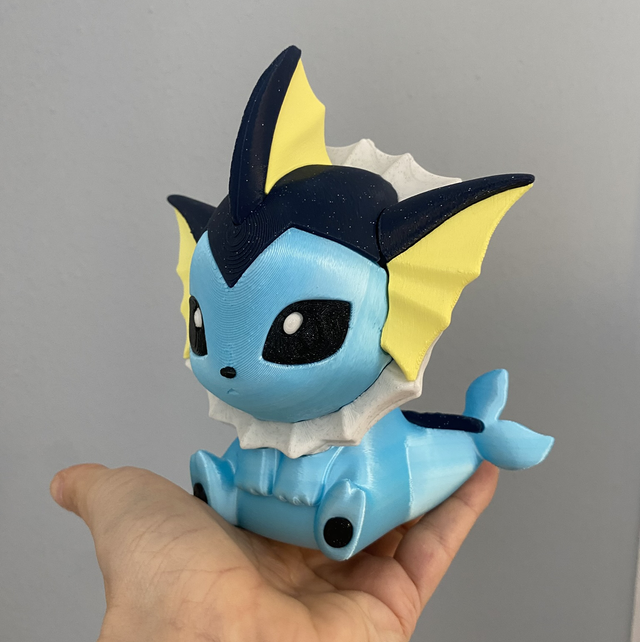 Fanart pla effetto multicolor o glitter