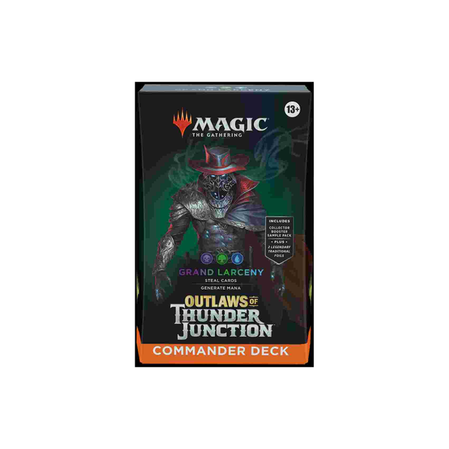 Commander Deck Outlaws of Thunder Junction &quot;Grand Larceny&quot; English - Magic the Gathering  