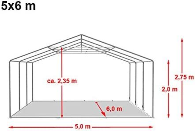 Barnum de réception 5 x 6m